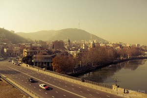 Թիֆլիսը պապիս աչքերով Թիֆլիսյան տեսարան ռետրո մշակմամբ